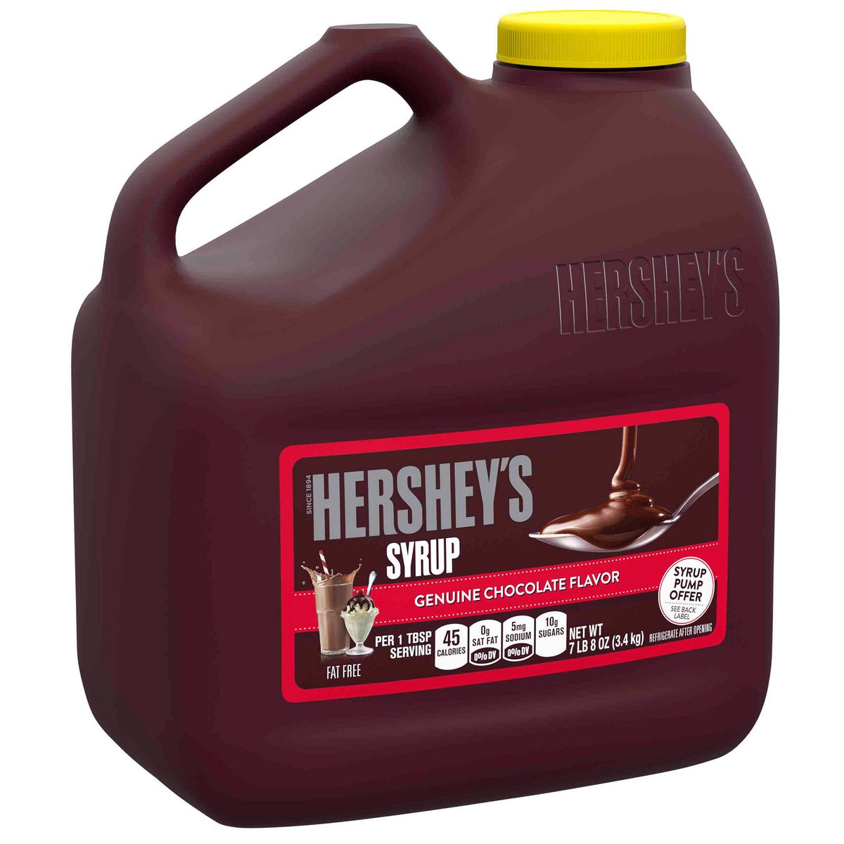 Hershey's chocolate syrup 120 oz jug
