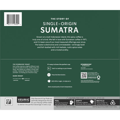 Starbucks coffee 72-count single serve pods