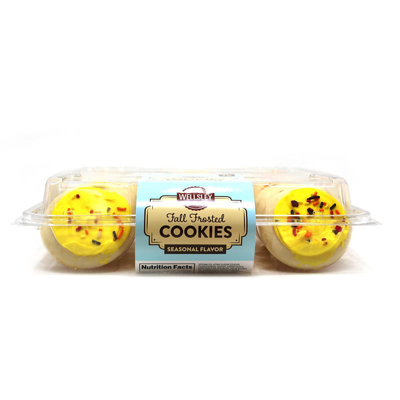 Pack of 18 Wellsley Farms fall cookies