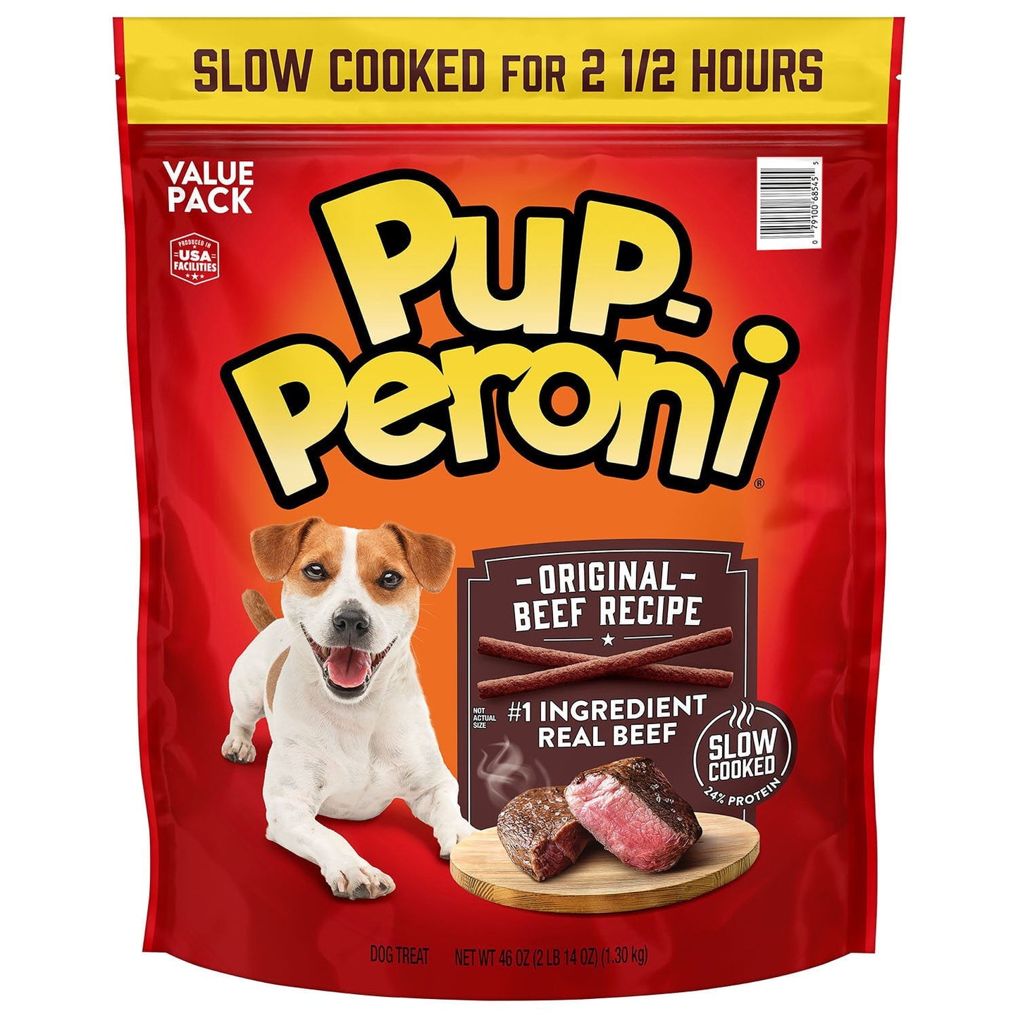 Pup-Peroni Original Beef Flavor dog snacks 46 oz bag