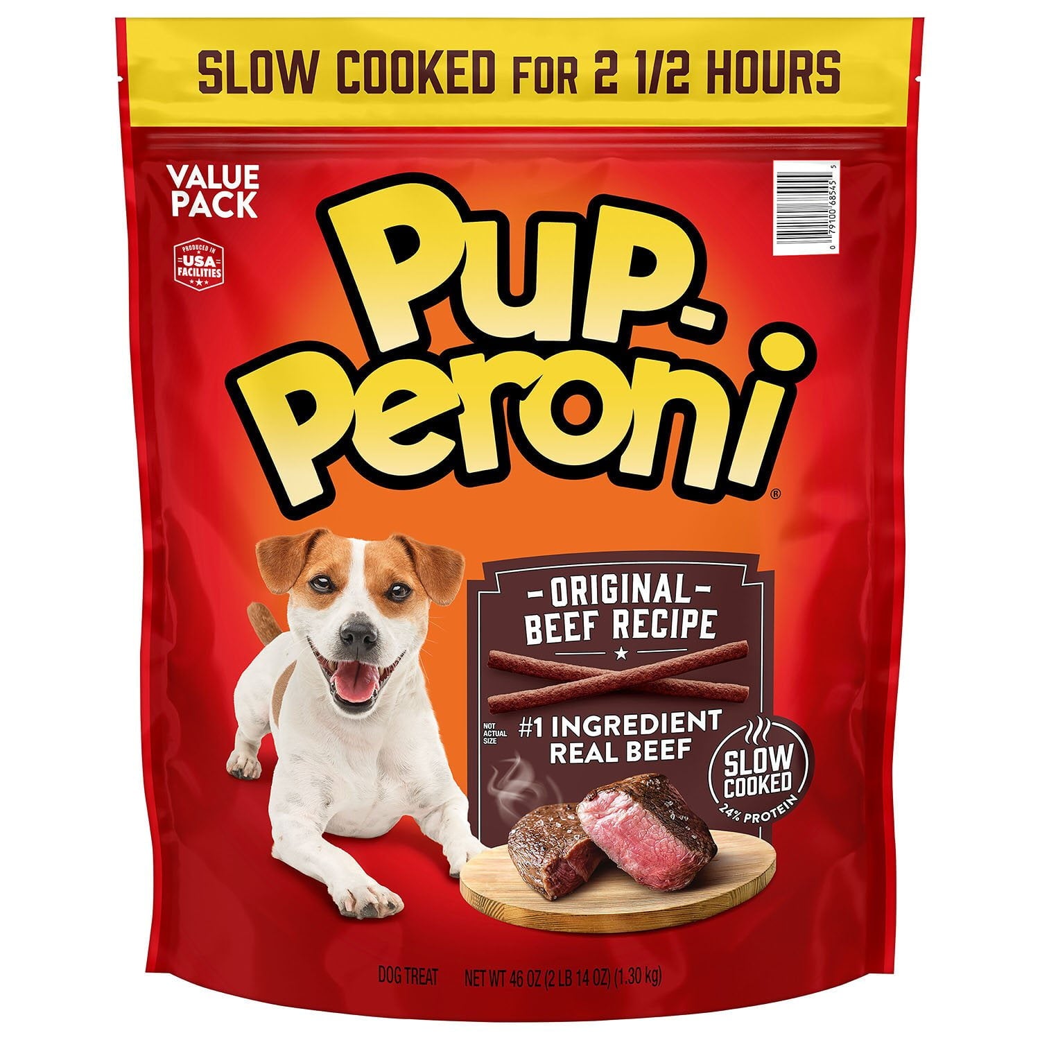 Pup-Peroni Original Beef Flavor dog snacks 46 oz bag