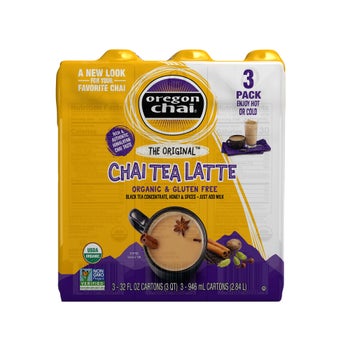 Oregon Chai organic chai tea latte concentrate 3 count