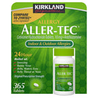 Kirkland Signature Aller-Tec 365-count allergy tablets