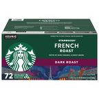 Starbucks Dark French Roast K-Cup 72-count box