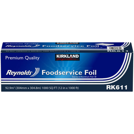 Kirkland Signature 1000 foot aluminum foil roll
