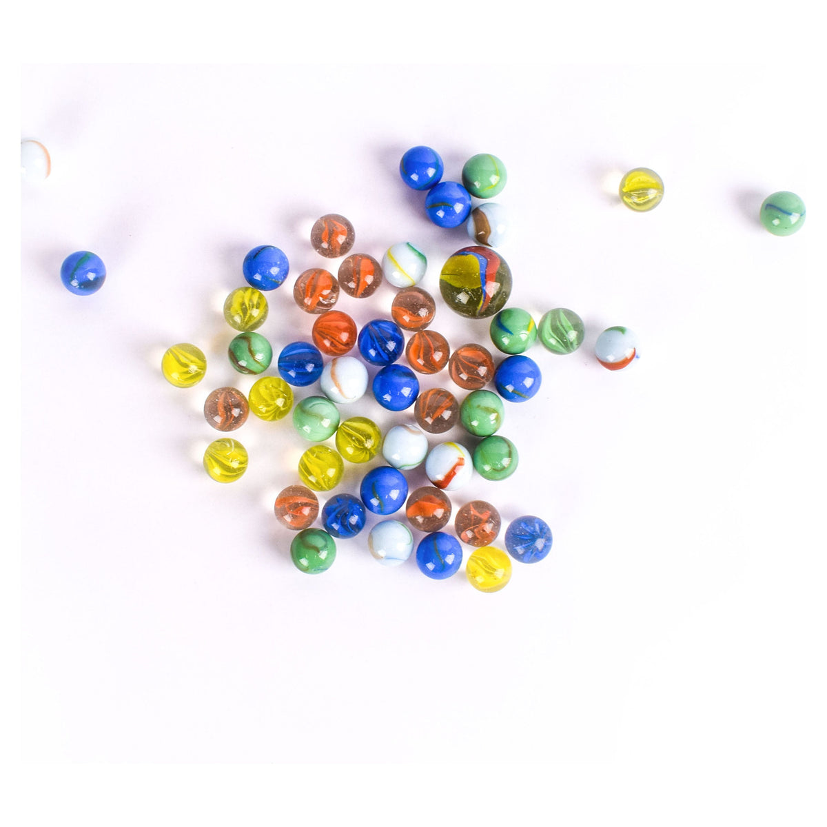 Toymendous colorful marble game set for ages 3 and up