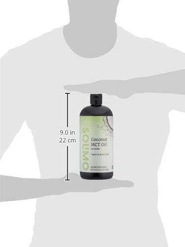 32 fl oz Amazon Brand Solimo MCT coconut oil dietary supplement