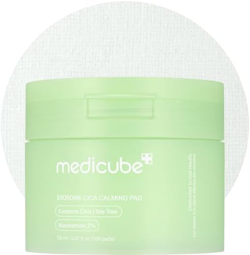 medicube Toner Pads Zero Pore Pad 2.0 | Dual-Textured Facial Pad for Exfoliation and Pore Care with 4.5% AHA Lactic Acid, 0.45% BHA Salicylic Acid | Ideal for All, Korean Skin Care, 70 Pads (1 Pack)