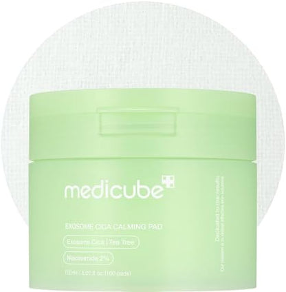 medicube Toner Pads Zero Pore Pad 2.0 | Dual-Textured Facial Pad for Exfoliation and Pore Care with 4.5% AHA Lactic Acid, 0.45% BHA Salicylic Acid | Ideal for All, Korean Skin Care, 70 Pads (1 Pack)