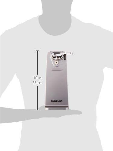Cuisinart single-touch electric can opener silver