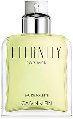 Calvin Klein Eternity cologne packaging detail