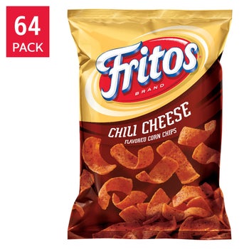 Fritos chili cheese corn chips 2 oz 64-count case