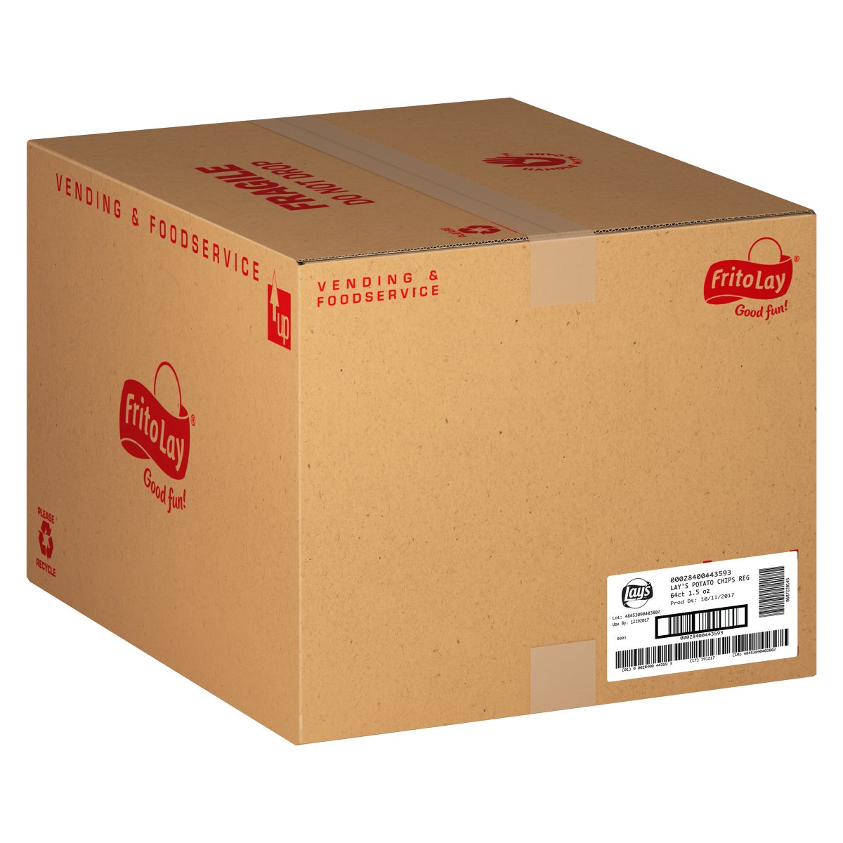 Lay's Classic chips 64-count grocery pack