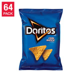 Doritos Cool Ranch tortilla chips 64-count pack