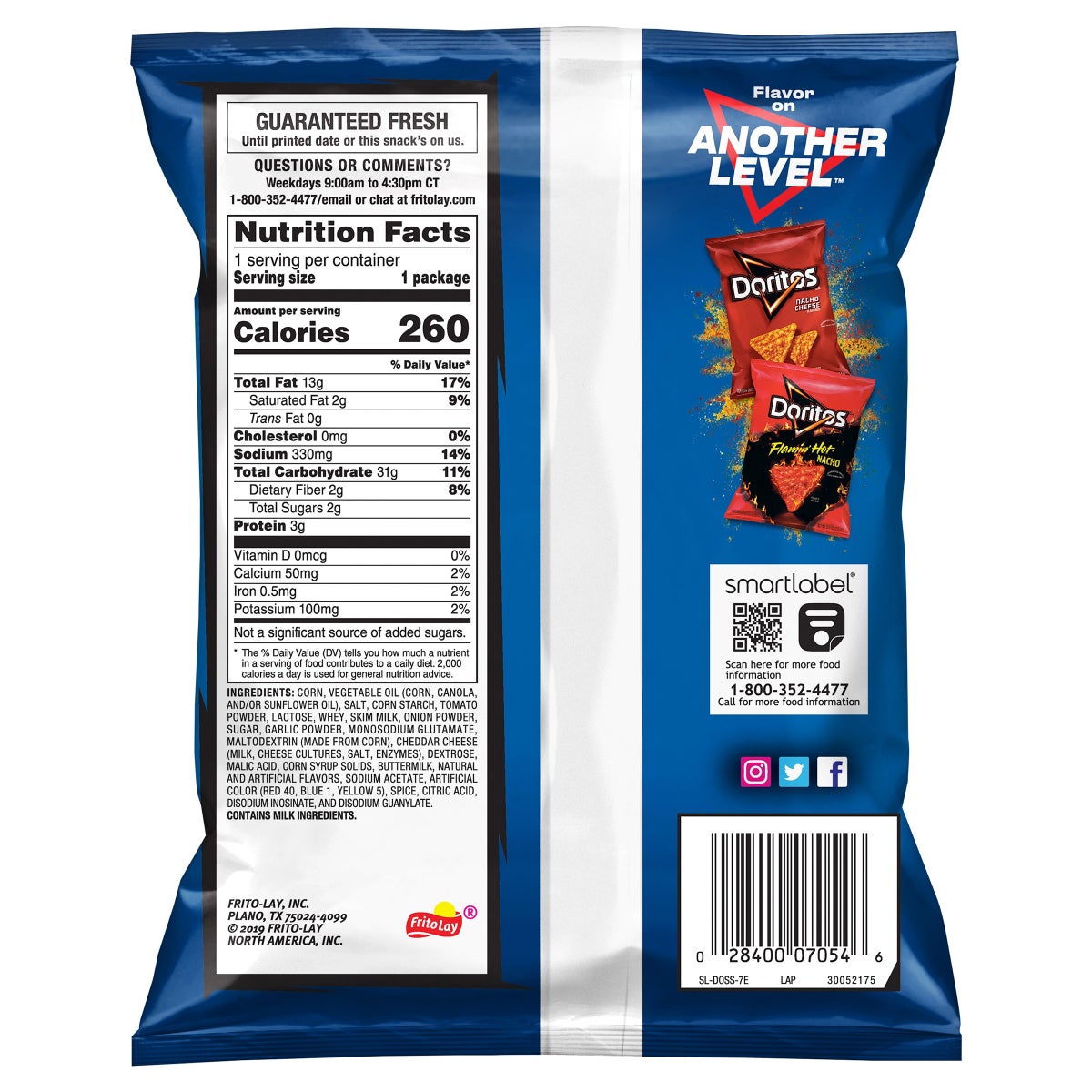 Bulk box of Doritos Cool Ranch chips