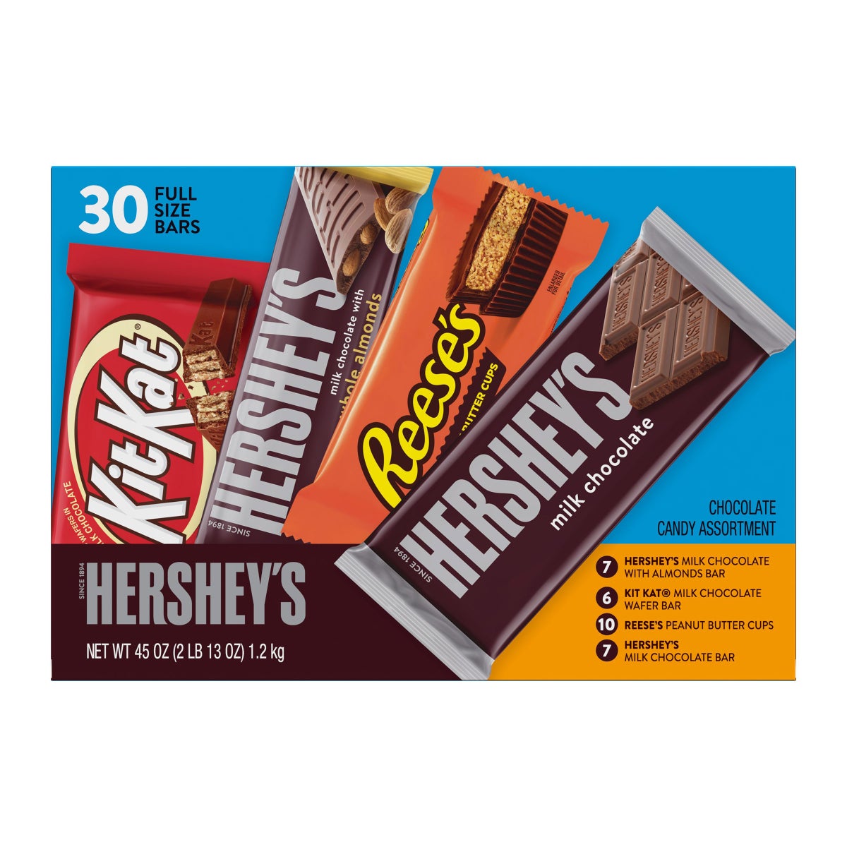 Hershey's 30-count variety candy pack