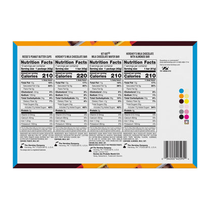 Hershey's Milk Chocolate bars in variety pack