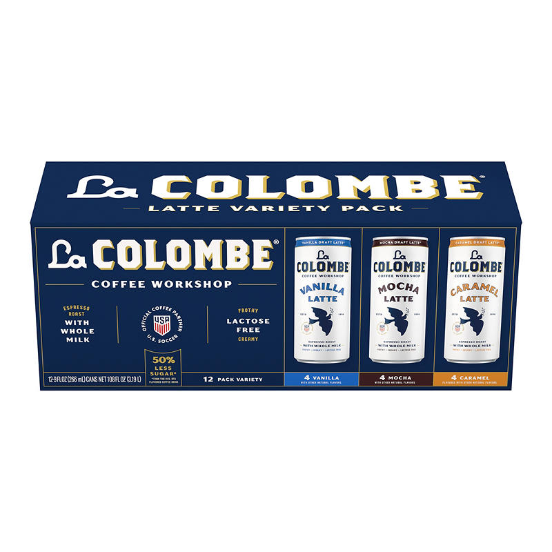 La Colombe latte variety pack 12 cans