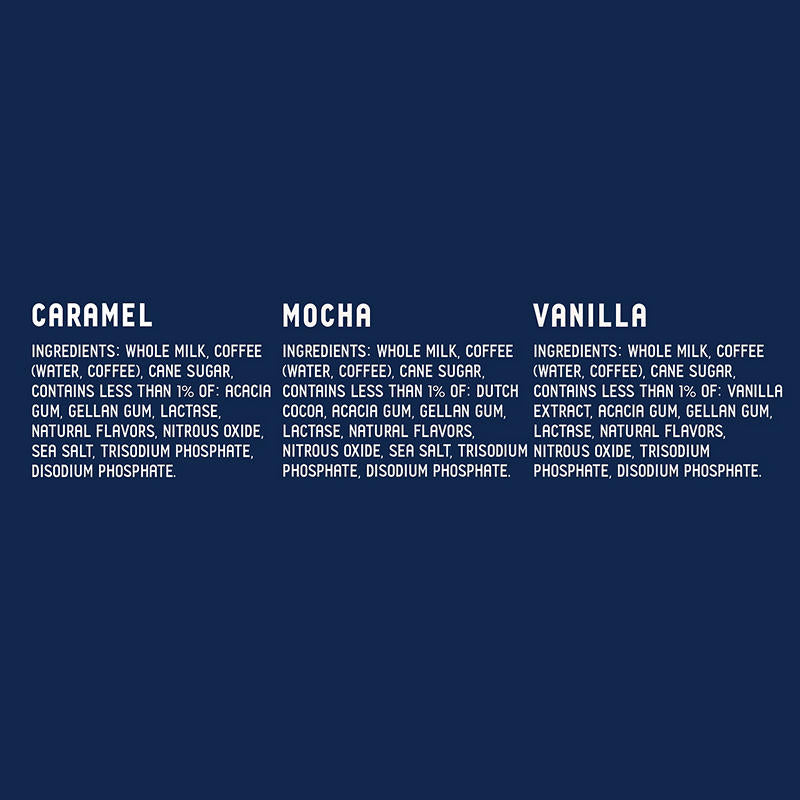 La Colombe mocha draft latte can