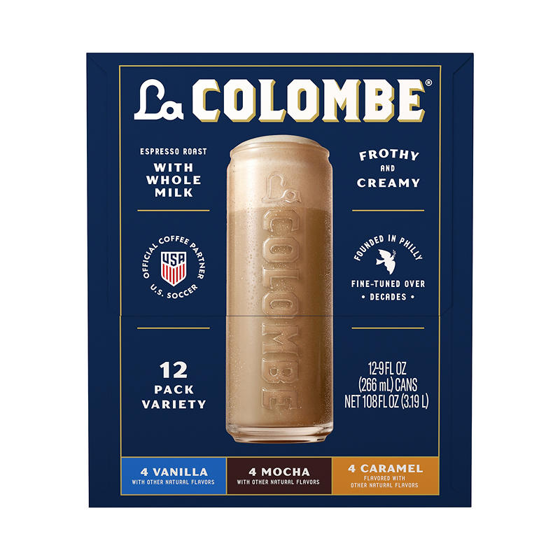 La Colombe ready-to-drink coffee latte cans
