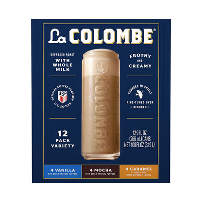 La Colombe ready-to-drink coffee latte cans