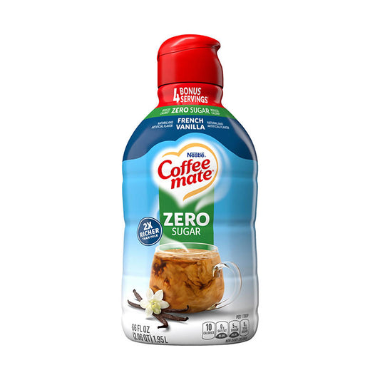Coffee-Mate Sugar Free French Vanilla coffee creamer 66 fl oz