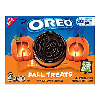 Oreo Fall Treats orange creme sandwich cookies 40 count