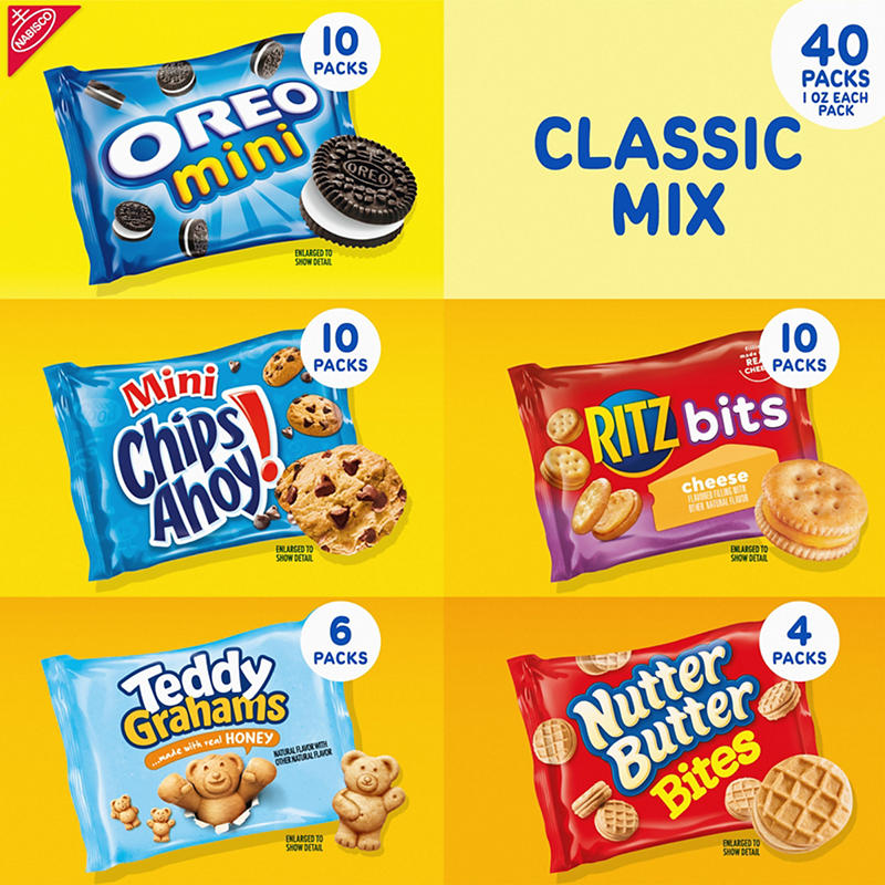 Sweet and savory snack assortment