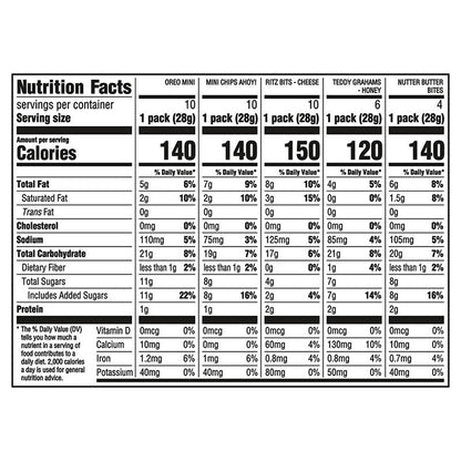 Nutter Butter Bites peanut butter snack pack