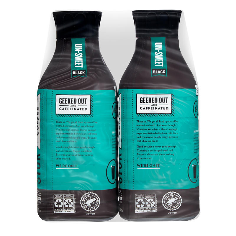 SToK cold brew coffee refrigerated bottle