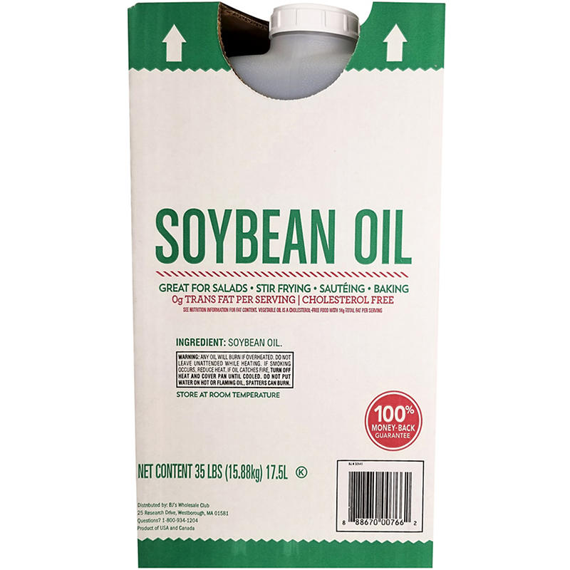 Wellsley Farms soybean oil 35 lb bulk container