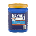 Maxwell House medium roast ground coffee canister