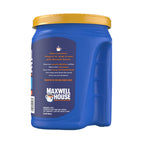 Maxwell House coffee packaging close-up