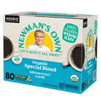 80-count organic coffee pods for single-serve brewers