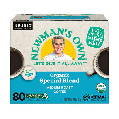 Newman's Own Special Blend K-Cup pods 80 count