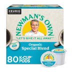 Organic medium and dark roast coffee pods