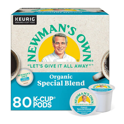 Organic medium and dark roast coffee pods