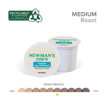 Keurig compatible coffee pods by Newman's Own