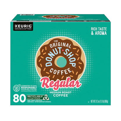 The Original Donut Shop Regular K-Cup pods 80 count