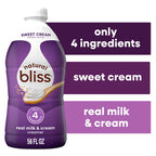 Natural Bliss dairy creamer close-up label