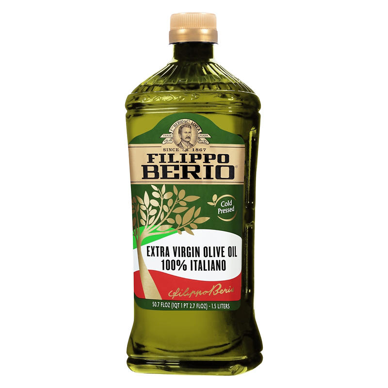 Filippo Berio olive oil for pasta salads and pizza