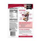 Italian chocolate biscotti cookies in carton