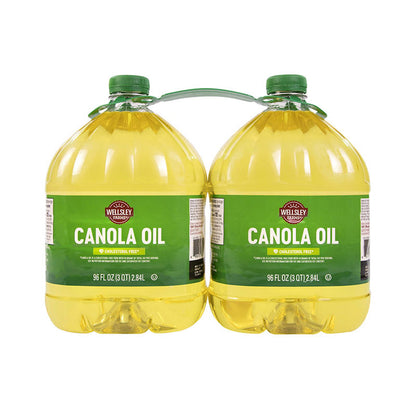 Wellsley Farms canola oil 2-pack bottles