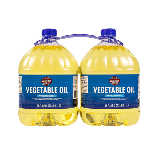 Wellsley Farms vegetable oil 2-pack bottles