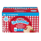 Smucker's Uncrustables peanut butter and strawberry jam sandwiches mega pack