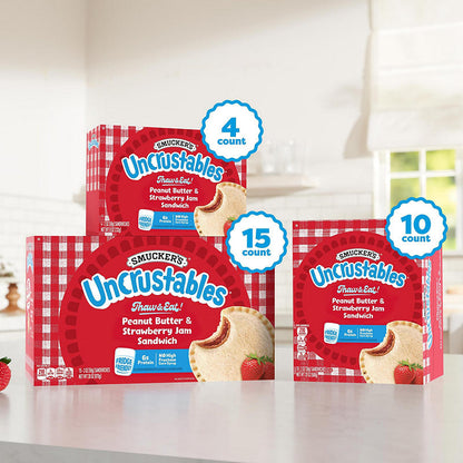 Smucker's Uncrustables frozen sandwich assortment