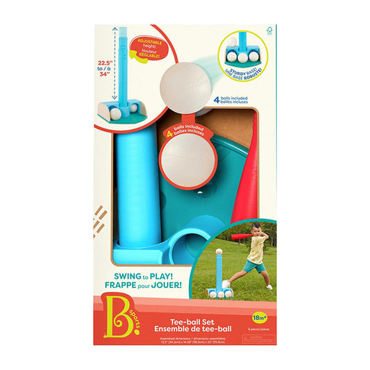 Adjustable batting tee for children