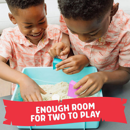 Treasure hunt sensory bin for indoor play