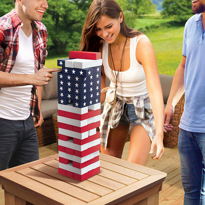 Hand-picked pine hardwood blocks for group entertainment
