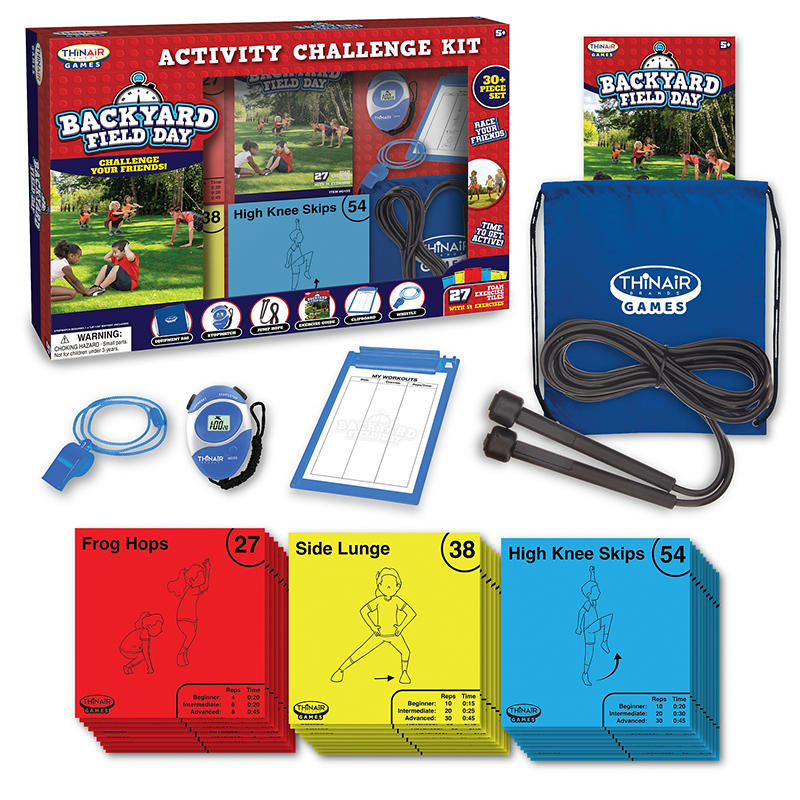 Thin Air Brands backyard obstacle course game set